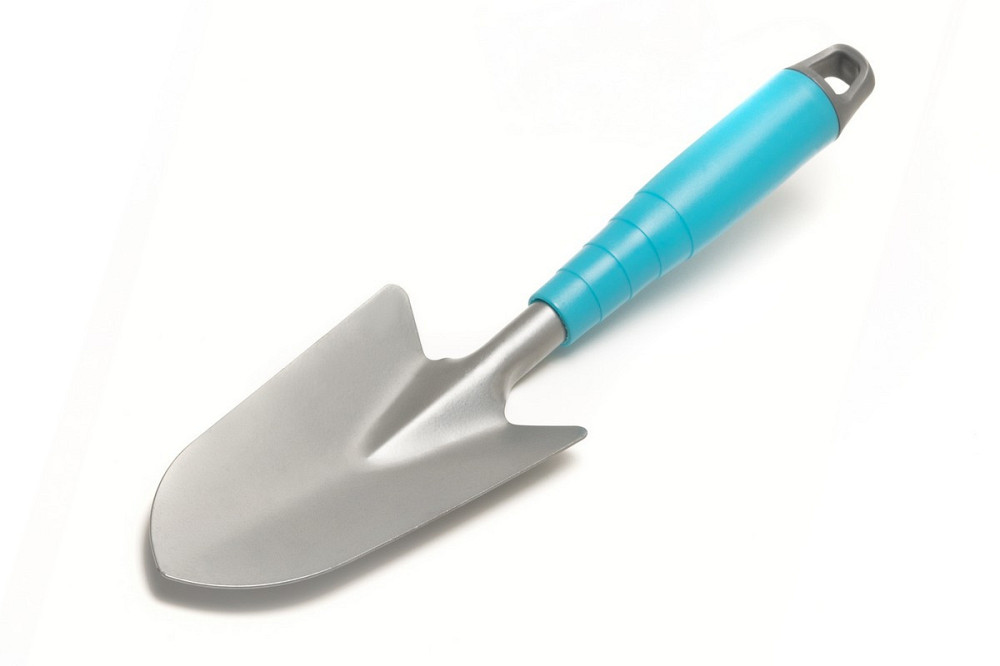 Совок садовый зауженный MASTERTOOL 310х80 мм с пластиковой ручкой 14-6186 Харків - зображення 1