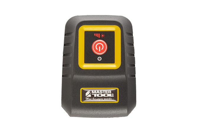 Уровень лазерный MASTERTOOL 15 м ±0.3 мм/м H110°/V110° ±4° RED/635 нм класс II IP54 ААх2 сумка 30-19 Харків - зображення 3