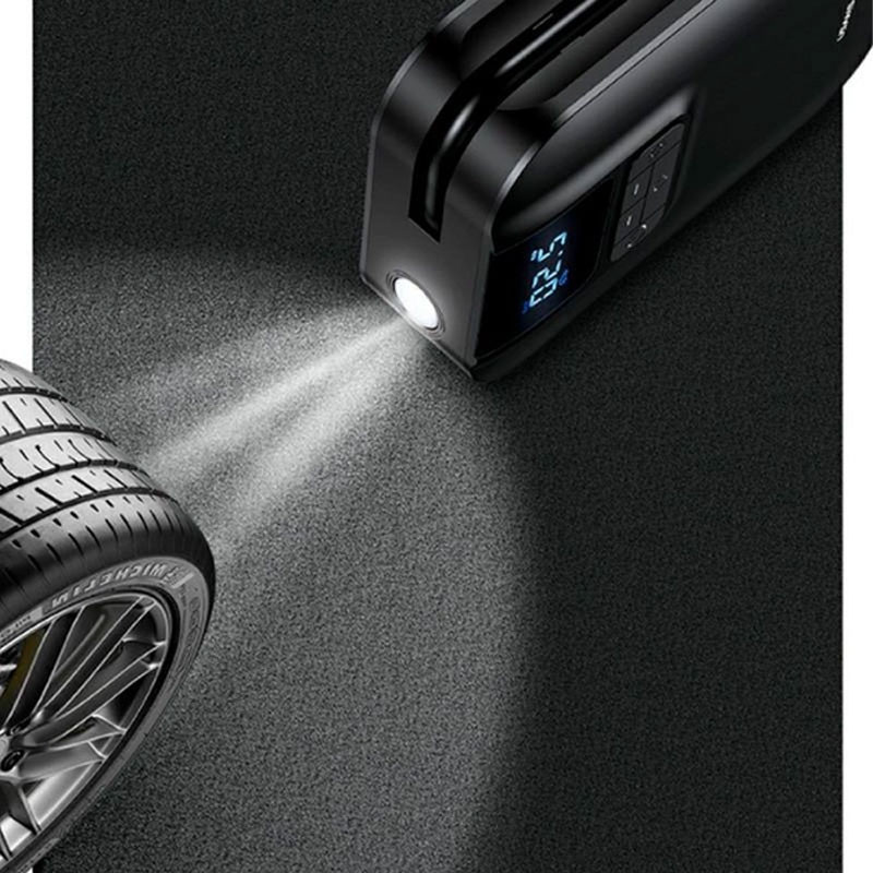 Портативный насос Usams US-ZB215 Mini Car Air Pump Херсон - зображення 7