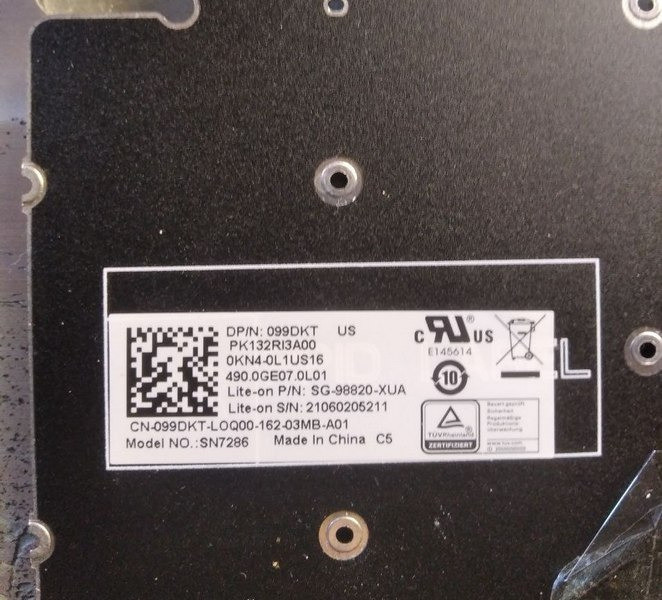 Клавиатура для ноутбука Dell Inspiron 3501 Київ - зображення 3