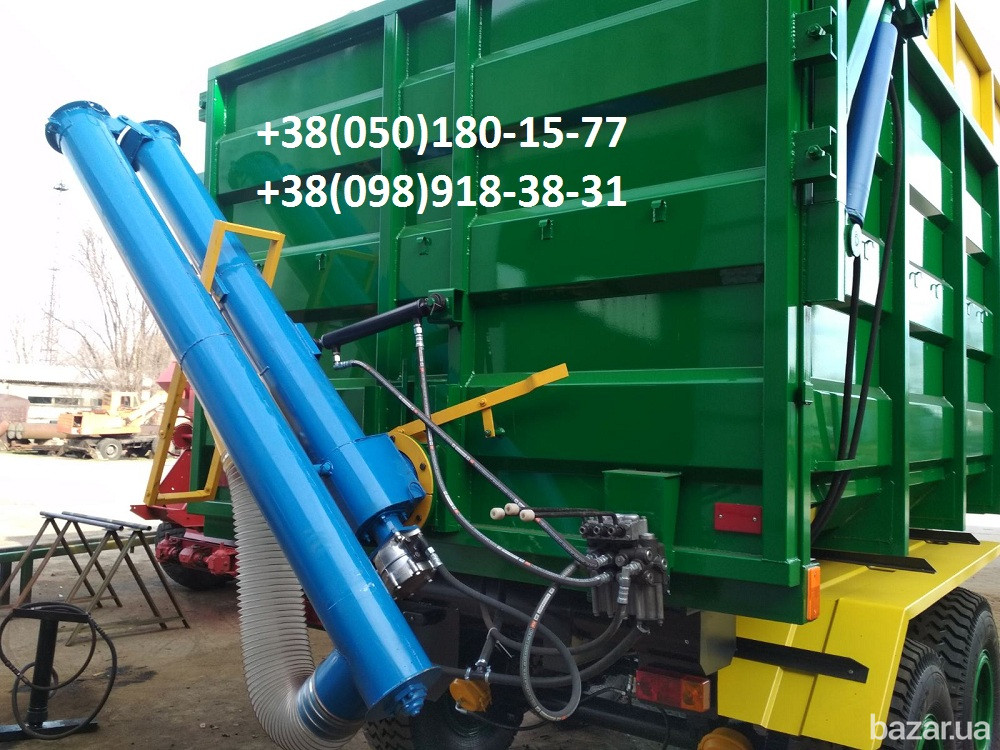 Прицеп на трактор МТЗ, ЮМЗ, тракторный самосвал зерновоз . Запорожье - изображение 8