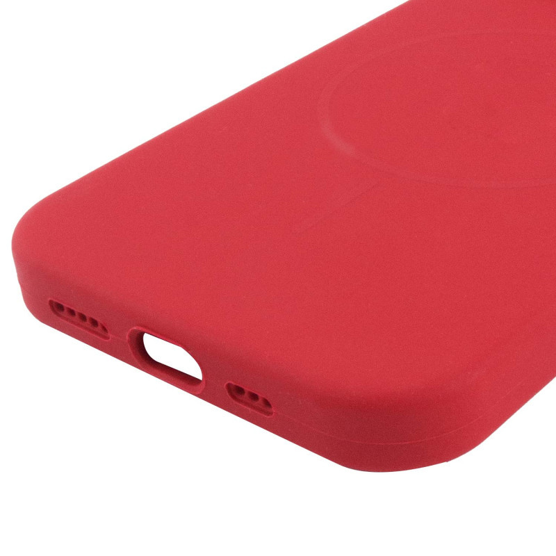 Чехол Silicone Case Full Protective (AA) NO LOGO with MagSafe для Apple iPhone 15 Plus (6.7") Херсон - изображение 5