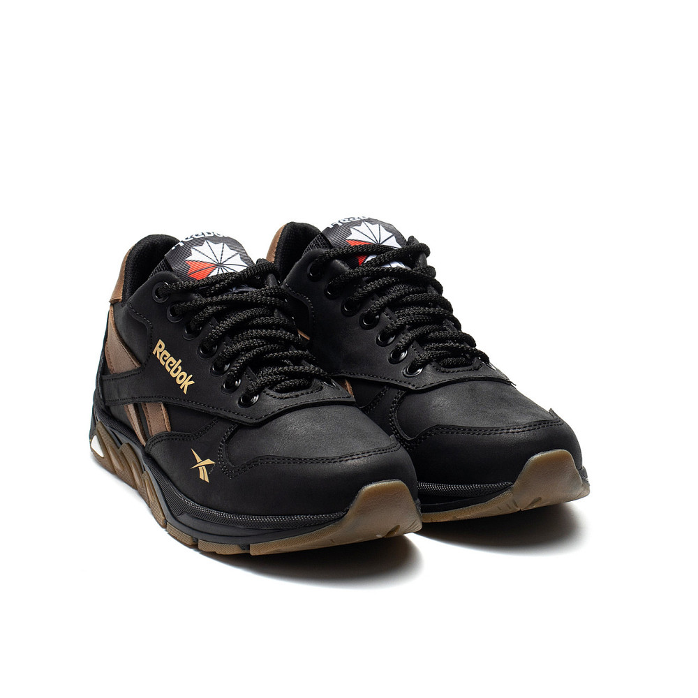 Подростковые кожаные кроссовки Royal classic Leather Black Киев - изображение 12