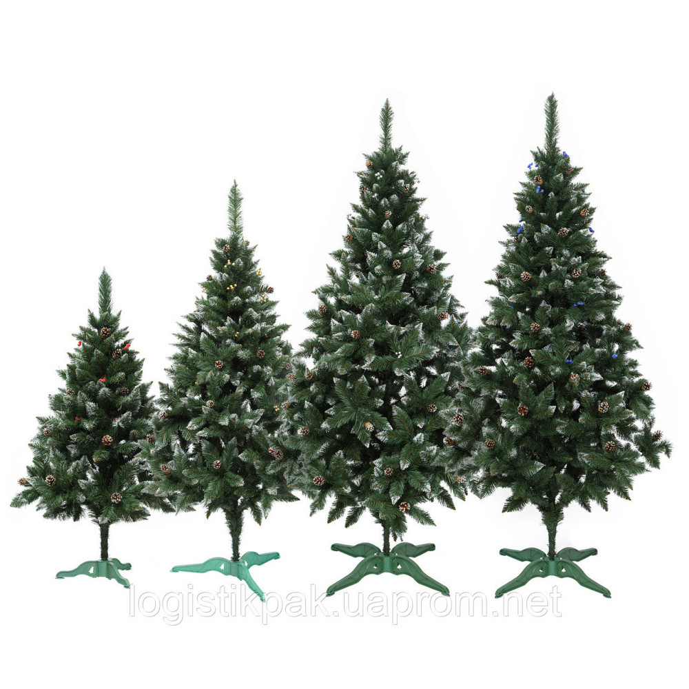 Искусственные новогодние елки 2.5 метра "Лесная сказка" с инеем | Елка с белым кончиком Харьков - изображение 3