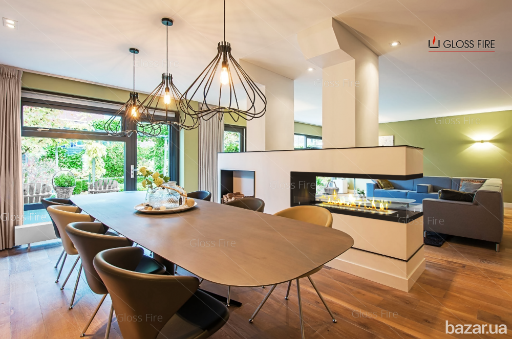 Вбудований біокамін «Очаг 1000 MS-арт.002» Gloss Fire Харьков - изображение 5