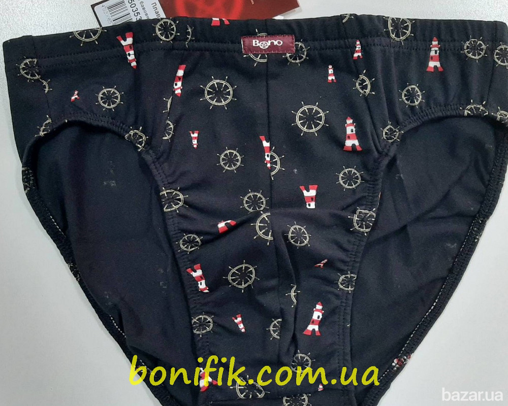 Мужские плавки с принтом "штурвала и маяка" (арт. МП 950353) Кривий Ріг - зображення 1