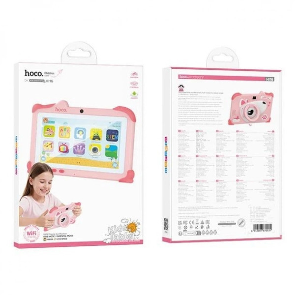 Планшет дитячий Hoco HI16 Pink Харків - зображення 3