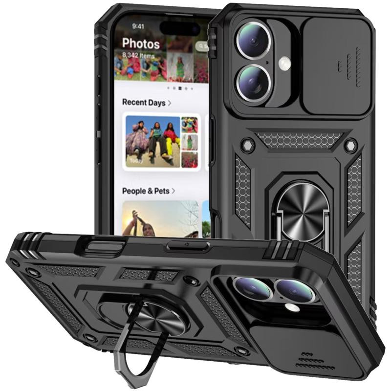 Чехол Ummi Camshield Serge Ring для Apple iPhone 16 (6.1") Херсон - зображення 1