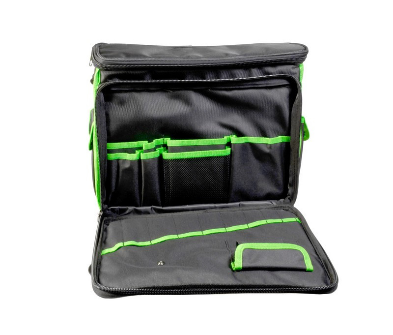 Сумка для инструментов монтерская MASTERTOOL 400х180х310 мм 30 карманов усиленное дно съемный ремешо Харків - зображення 7