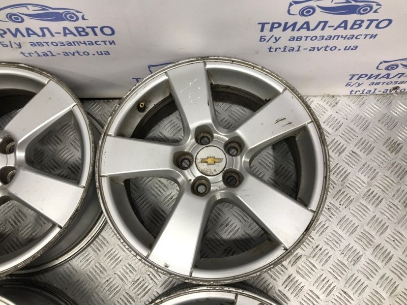 Диски титан комплект R16 Chevrolet Cruze J300 1.6 F16D4 2009 (б/у) Киев - изображение 3
