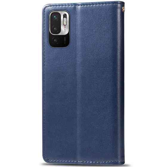 Кожаный чехол-книжка GETMAN Gallant (PU) для Xiaomi Redmi Note 10 5G / Poco M3 Pro Херсон