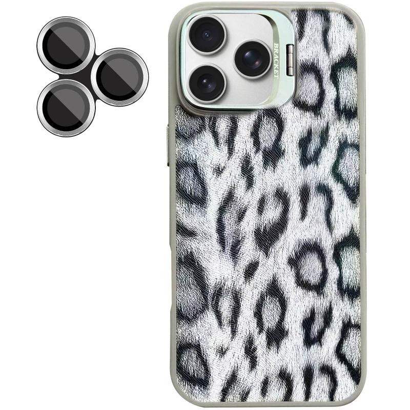 Чехол TPU+PC Wild Leopard with MagSafe and Lens для Apple iPhone 15 Pro Max (6.7") Херсон - зображення 4