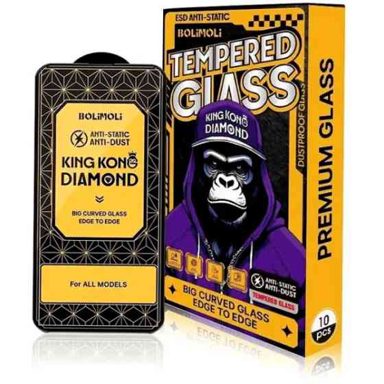 DM Захисне скло KingKong Diamond для Apple iPhone 16 Pro/17 Black Харків