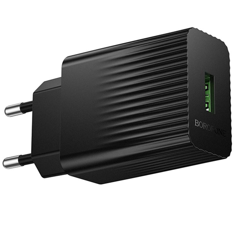 СЗУ Borofone BAS72A Source QC3.0 (1USB-A) Херсон - изображение 3