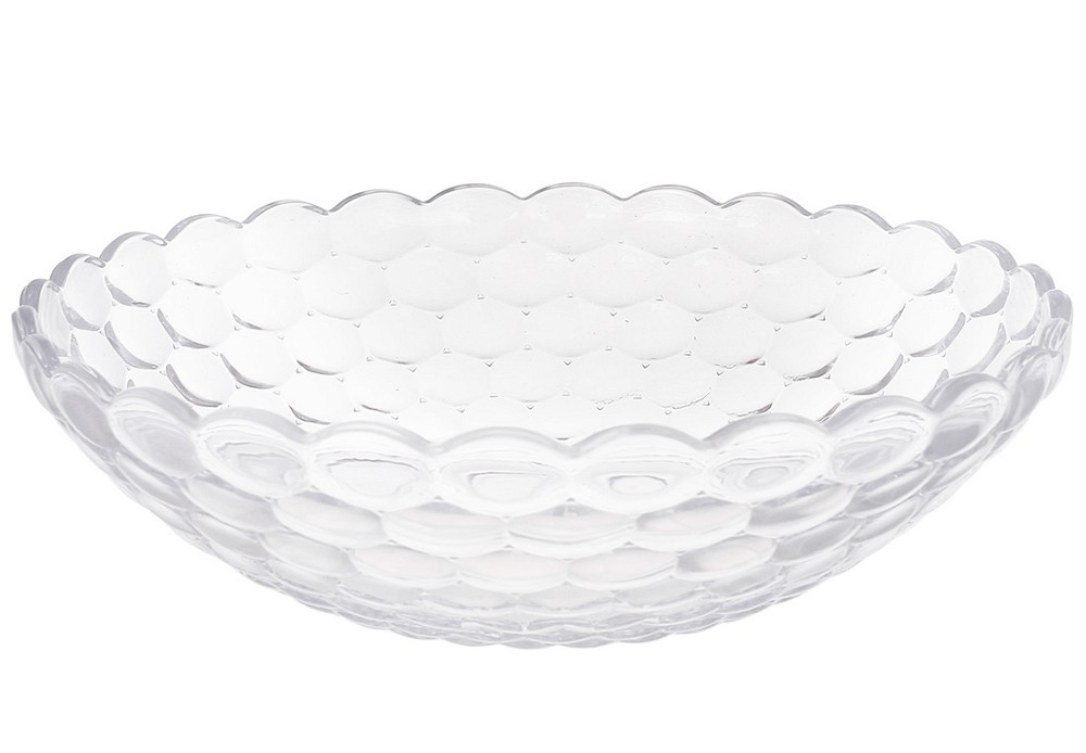 Фруктівниця Bona Di Bauble 992-105 23.5х7.5 см прозора Київ - зображення 1