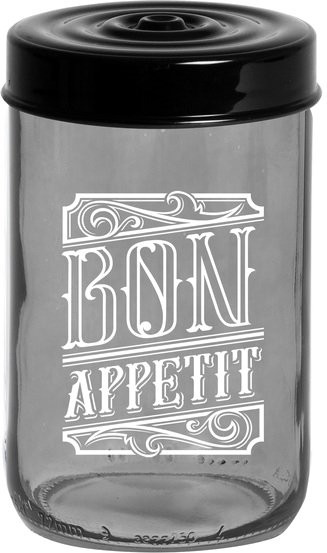 Банка для зберігання Herevin Transparent Grey 172441-146-6816191 660 мл Киев - изображение 1