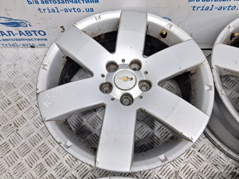 Диски титан комплект R17 Chevrolet Captiva C140 2.2 DIESEL Z22D1 2006 (б/у) Киев - изображение 2
