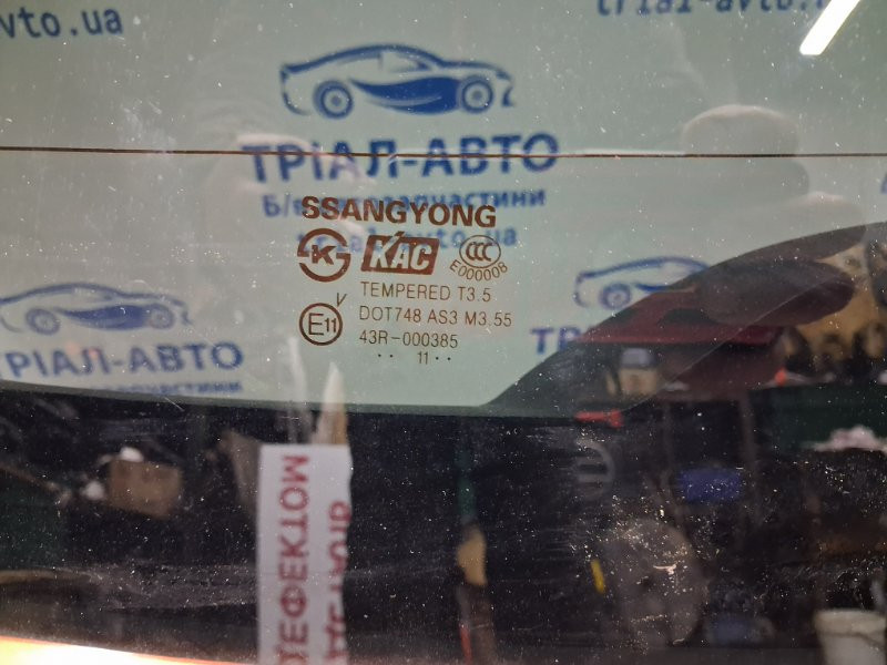 Крышка багажника SsangYong Korando C200 2.0 DIESEL D20DT 2010 (б/у) Киев - изображение 3