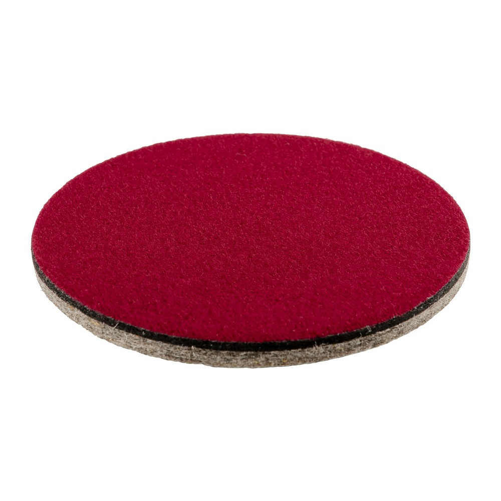 Круг полировочный MASTERTOOL на липучке из натурального войлока жесткий влагостойкий 6 мм Ø 125 мм н Харьков - изображение 2