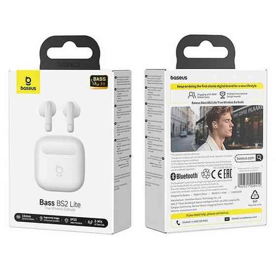 Беспроводные TWS наушники Baseus Bass BS2 Lite (A0010A) Херсон