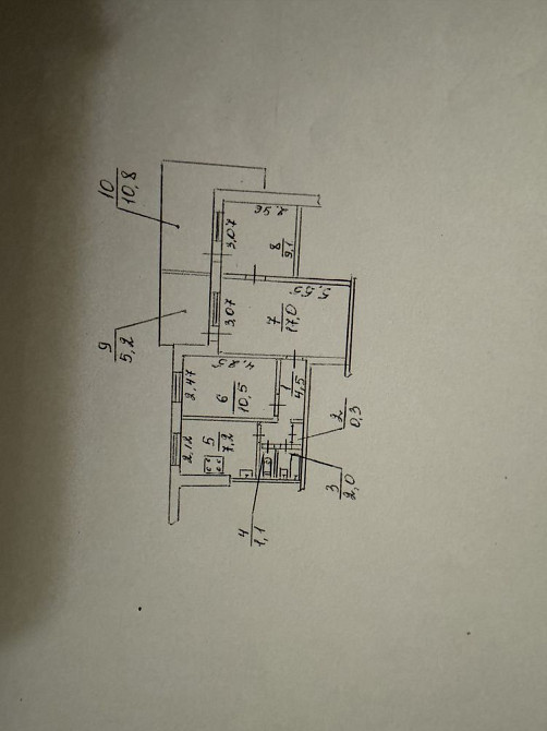 Продам. 3-к.кв. 7/9, пр.Слобожанський кут вул.Холодильна. Дніпро - зображення 1