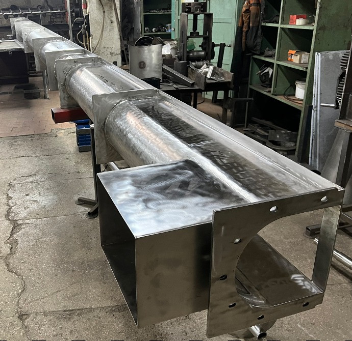 Ремонт винтовых конвейеров (шнеков) из нержавеющей стали Полтава - зображення 4