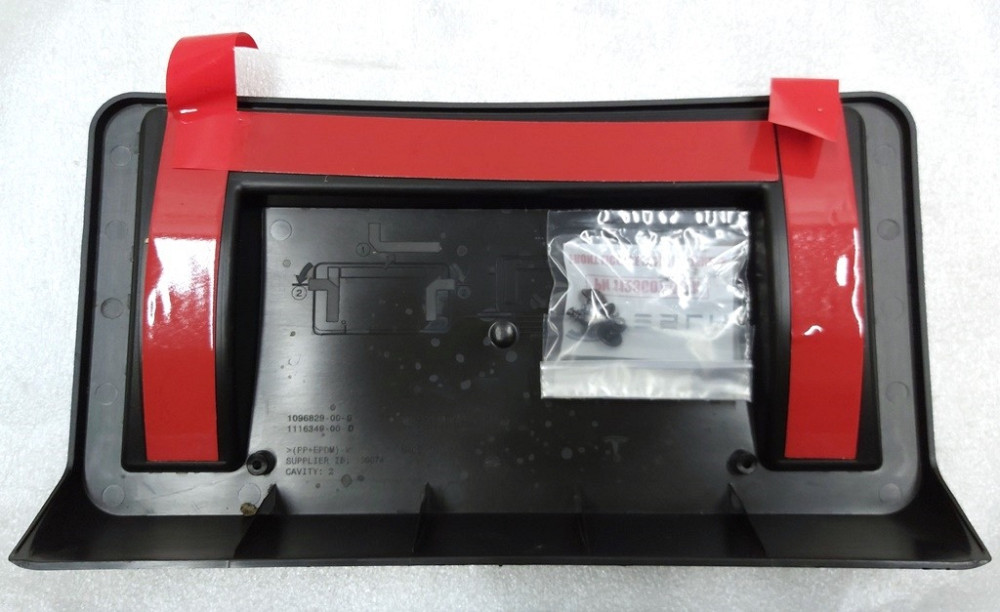 Кронштейн крепления переднего номерного знака с винтами в сборе оригинал, новый Tesla model 3 109682 Киев - изображение 2