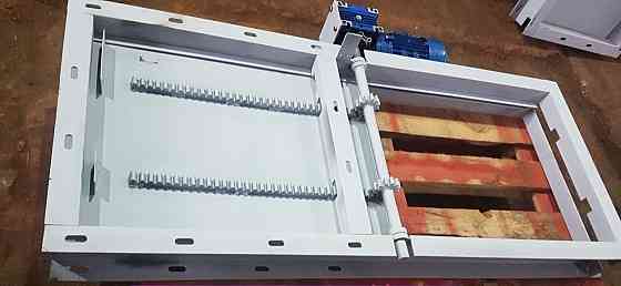 Задвижка реечная с электроприводом  450*450  0,37 кВт  шибер нории , шиберный затвор Київ