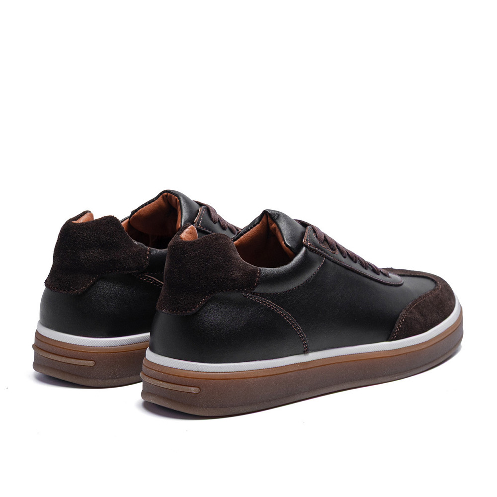 Мужские кожаные кроссовки Classic Brown Київ - зображення 2