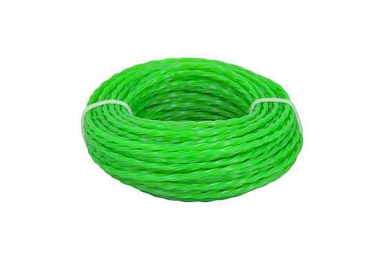 Леска для триммера MASTERTOOL КВАДРАТ КРУЧЕННЫЙ 3,00 мм 15 м 19-1230 Харків