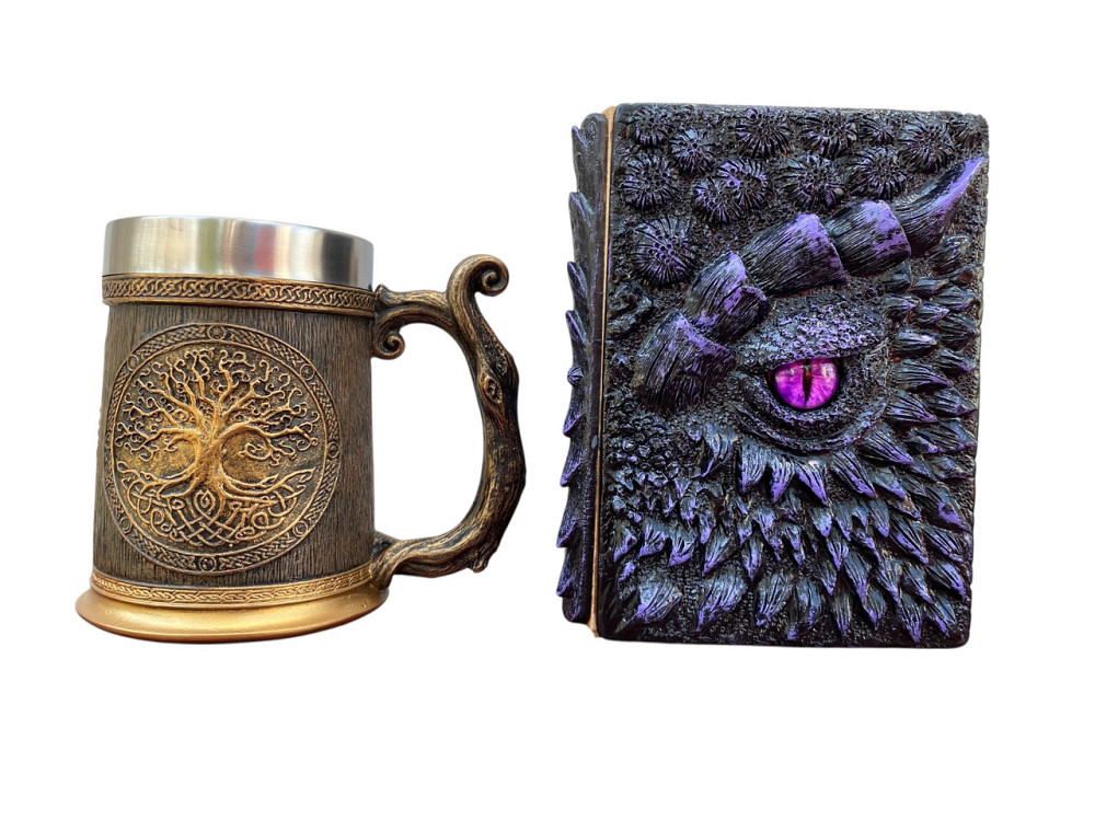 Подарочный набор Кружка 3D Друид Иггдрасиль и Блокнот 3D «Око Иллюзий» Киев - изображение 1