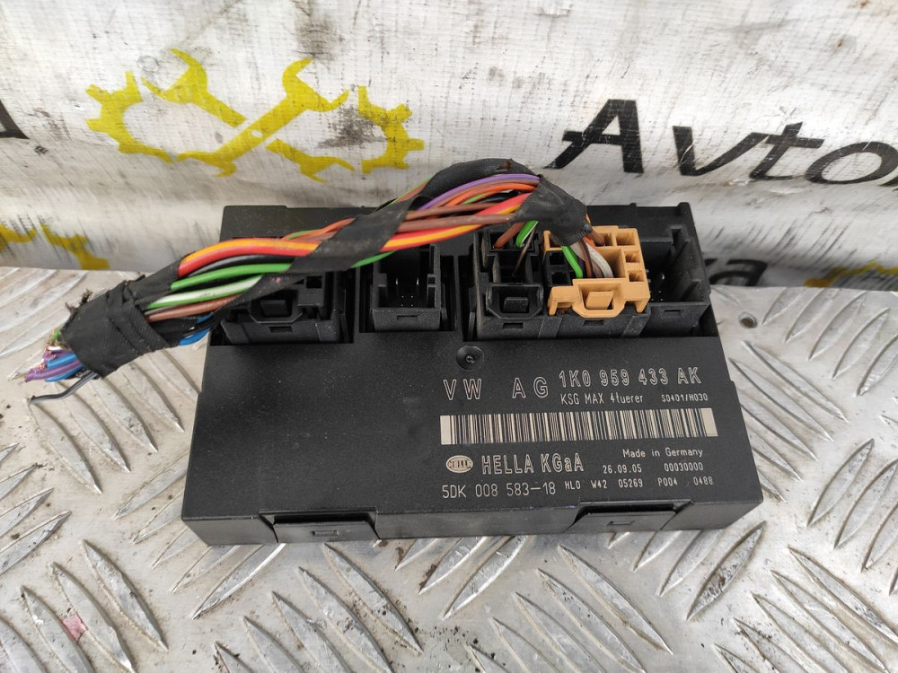 Блок комфорта VW Caddy 2004-2010 (1K0959433AK) Ковель - изображение 4