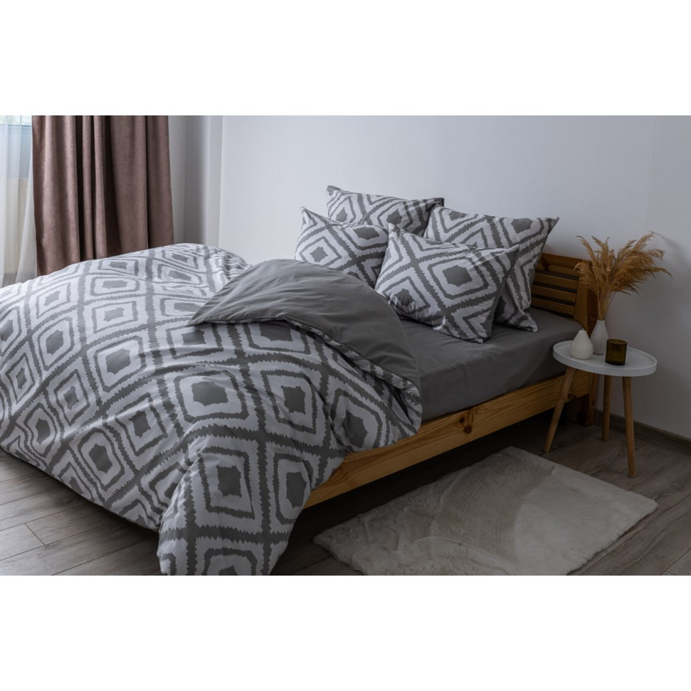 Постільна білизна двоспальне ТЕП Happy Sleep Grey Desire 2-03795-25860 180х215 см Киев - изображение 1