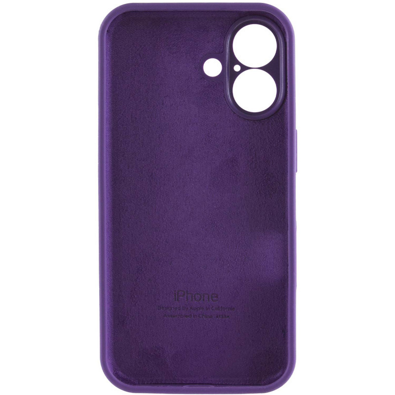 Чехол Silicone Case Full Camera Protective (AA) для Apple iPhone 16 Plus (6.7") Херсон - зображення 6
