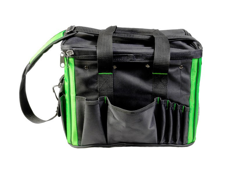 Сумка для инструментов MASTERTOOL 360х270х240 мм 23 кармана усиленное дно съемный ремешок 1680 DEN 7 Харків - зображення 4