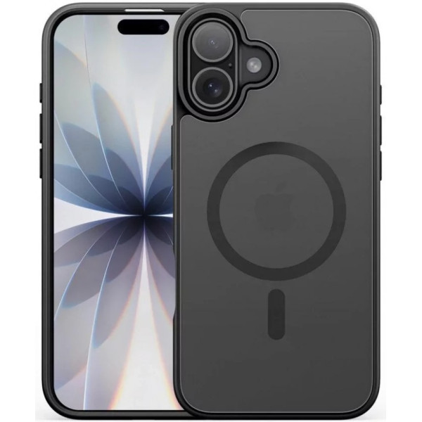 DM Чохол Yind Case with MagSafe для Apple iPhone 17 Black Харків - зображення 1