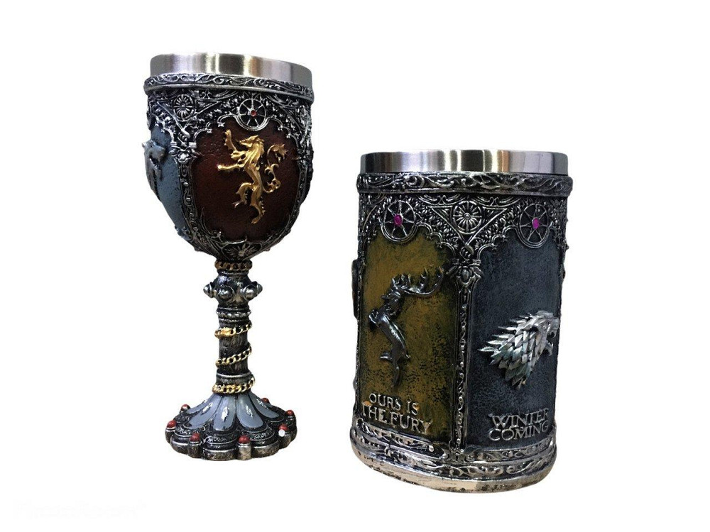 Подарочный набор Чашка Бокал 3 Игра Престолов Бафомет Подарок Київ - зображення 10