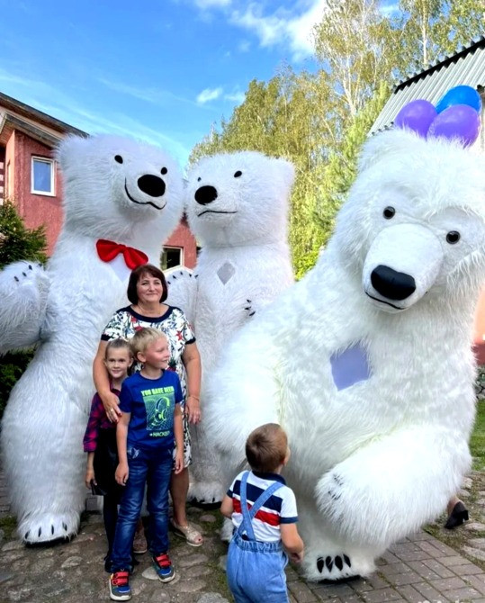 Белый медведь Шепетовка,Славута,Изяслав.Заказать мишку аниматора поздравление. Шепетовка - изображение 4