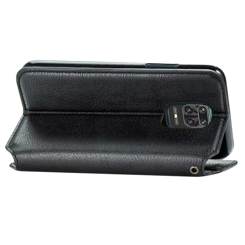 Кожаный чехол-книжка GETMAN Cubic (PU) для Xiaomi Redmi Note 9s / Note 9 Pro / Note 9 Pro Max Херсон - зображення 2