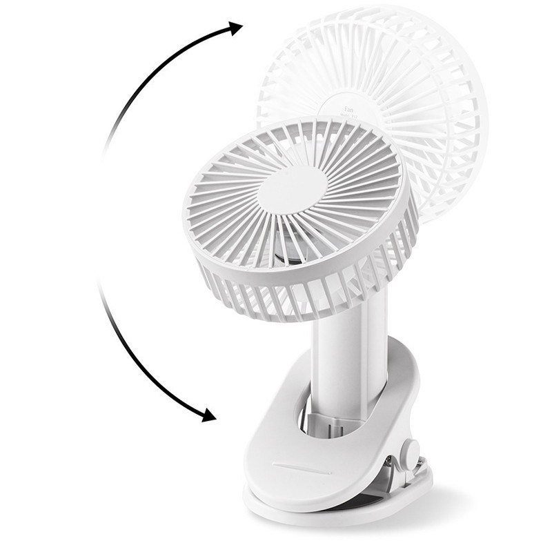 Портативный вентилятор K37 с зажимом 2000mAh Херсон - изображение 7