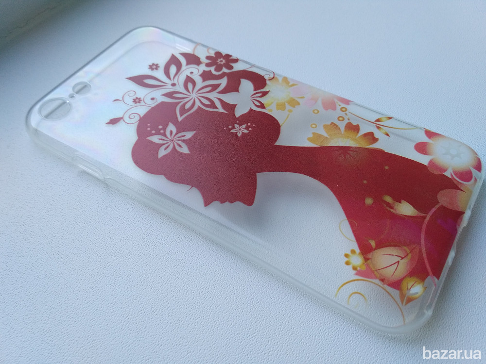 Чехол Бампер силиконовый с принтом на iphone 7 Бориспіль - зображення 8