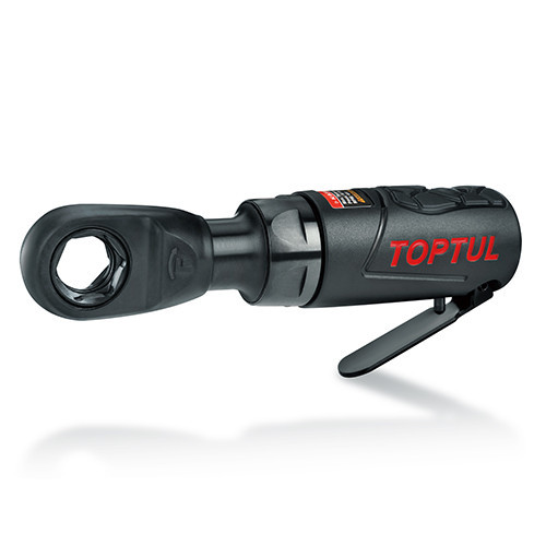 Трещотка пневматическая мини 1/4"/ 3/8"/ 1/4"HEX 54N/m 400об/мин TOPTUL GDAE0402 Харків - зображення 1