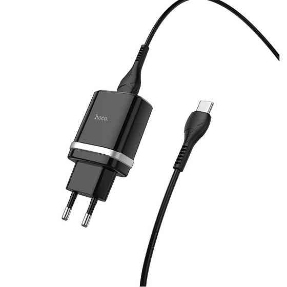 СЗУ Hoco C12Q Smart QC3.0 3A (1USB-A) + кабель USB to Type-C Херсон