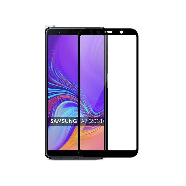 DM Захисне скло Samsung A7 2018 (A750) Black (Код товару:8725) Харків - зображення 1