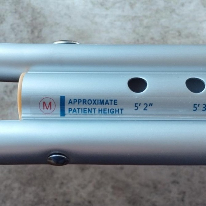 Милиця пахвова алюмінієва, нова Одесса - изображение 2