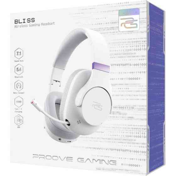 Bluetooth-гарнітура Proove Gaming Bliss APP White (GHBL00010002) (Код товару:41631) Харьков