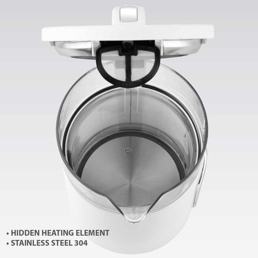 Электрочайник Maestro MR-023-White 1.7 л белый Київ - зображення 3