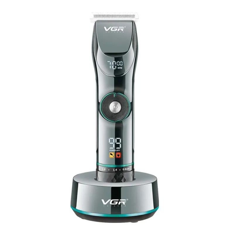 Машинка для стрижки аккумуляторная VGR V-256 5 Вт черная Киев - изображение 1