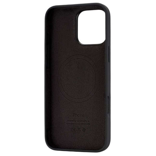DM Чохол Silicone Case with MagSafe для iPhone 16 Pro Max Black (Код товару:39171) Харьков - изображение 3