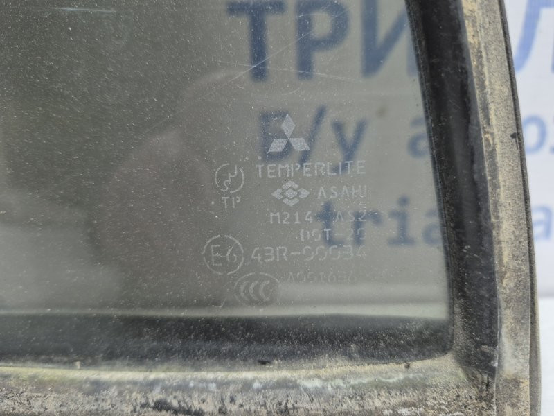 Стекло двери задней левой (форточка) Mitsubishi Pajero Sport K9 2.5 DIESEL 4D56 1996 (б/у) Київ - зображення 2